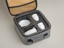 Набор посуды походный #160, фарфор, 9 предметов