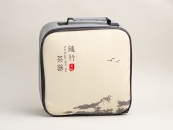 Набор посуды походный #160, фарфор, 9 предметов