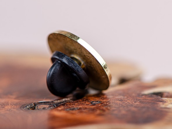 Значок-пин &amp;quot;Чайная Почта&amp;quot;, латунь, 1,5 см., (красный)