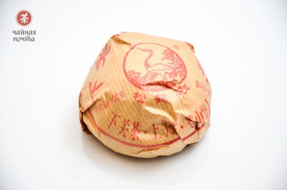 Шэн пуэр &amp;quot;Гуань Тэ Цзи То Ча&amp;quot;, Сягуань, 2016 г., 100 г.