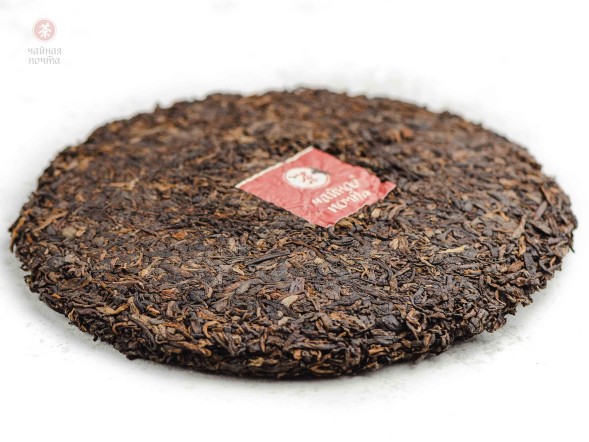 Шу пуэр &amp;quot;Чжень Кан Шу Ча&amp;quot; из Чжень Кан, Чайная Почта, 357 г., 2018г.