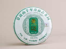 Шэн пуэр &amp;quot;Цзин Май Шэн Ча&amp;quot;, 2024 г., 357г.