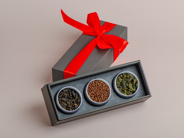 Набор из трёх баночек чая &amp;quot;Нежное касание&amp;quot;