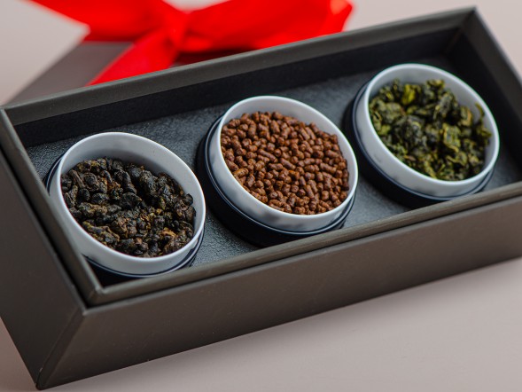 Набор из трёх баночек чая &amp;quot;Нежное касание&amp;quot;