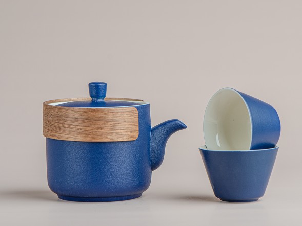 Набор посуды походный #207, керамика , 3 предмета.