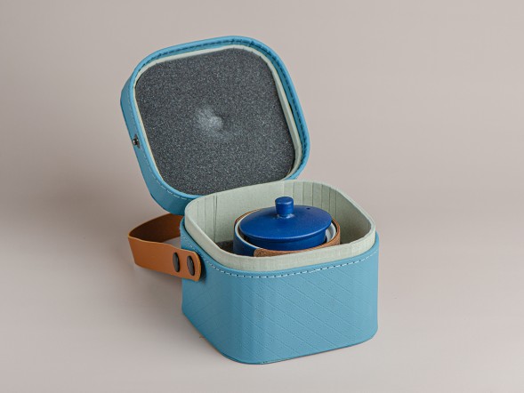 Набор посуды походный #207, керамика , 3 предмета.