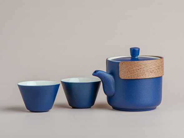 Набор посуды походный #207, керамика , 3 предмета.