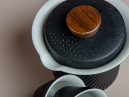 Набор посуды походный #208, керамика , 6 предметов.