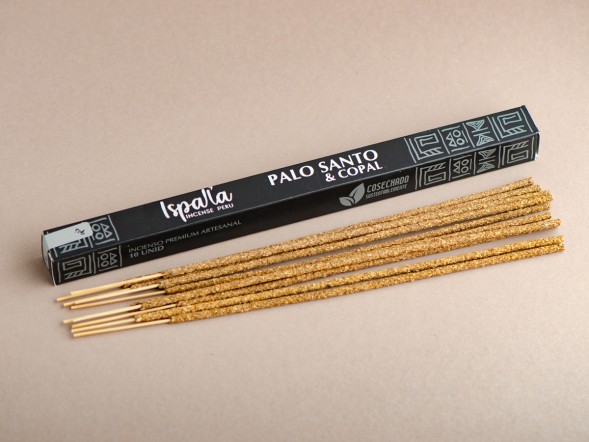 Благовоние ISPALLA Пало Cанто и Копал, 10 палочек, 15 г. 