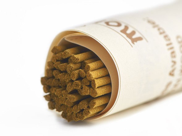 Японское благовоние Morning Star Sandalwood (Сандаловое дерево), 50 штук, подставка