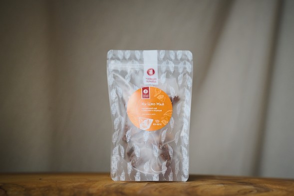 Гречишный чай с яблоком и корицей, Ку Цяо Май (Гречиха), 15 пирамидок по 3г.