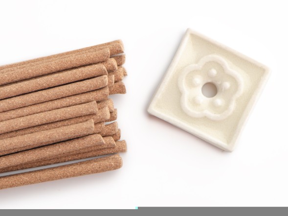 Японское благовоние Scentsual Fresh Matcha (Матча + жасмин), 30 штук + подставка