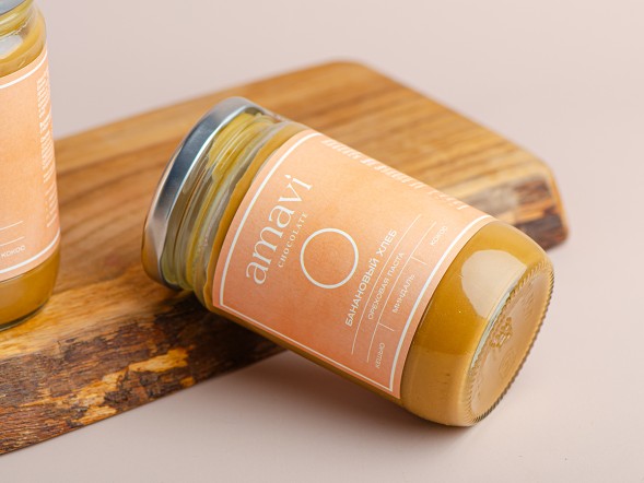 Ореховая паста &amp;quot;Банановый хлеб&amp;quot; Amavi 350 г.