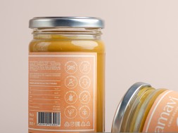 Ореховая паста &amp;quot;Банановый хлеб&amp;quot; Amavi 350 г.