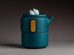 Набор посуды походный #214, керамика , 3 предмета.