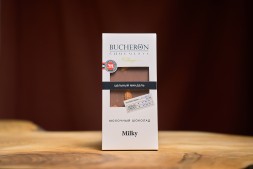 Шоколад&amp;quot;BUCHERON&amp;quot;, молочный с цельным миндалем, 85 г.