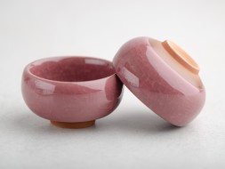 Пиала #1564, &amp;quot;Карп&amp;quot; 45 мл., обливная керамика