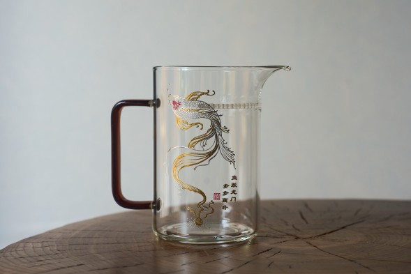 Чахай &amp;quot;Волшебная Рыбка&amp;quot; (с ситом), до сита 380 мл., полный 470 мл, стекло.