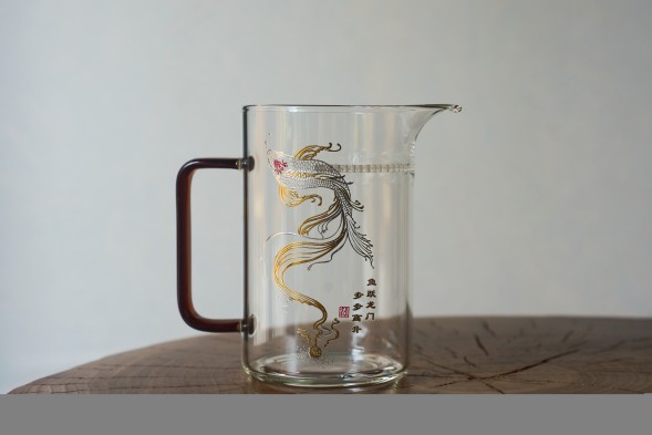 Чахай &amp;quot;Волшебная Рыбка&amp;quot; (с ситом), до сита 380 мл., полный 470 мл, стекло.