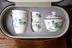 Набор посуды подарочный #231, керамика , 7 предметов.