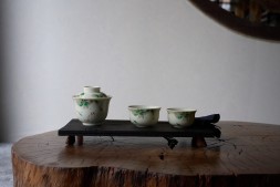 Набор посуды походный #262, керамика, 3 предмета.