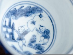 Пиала #2135, 90 мл., цзиндэчжэньский фарфор.