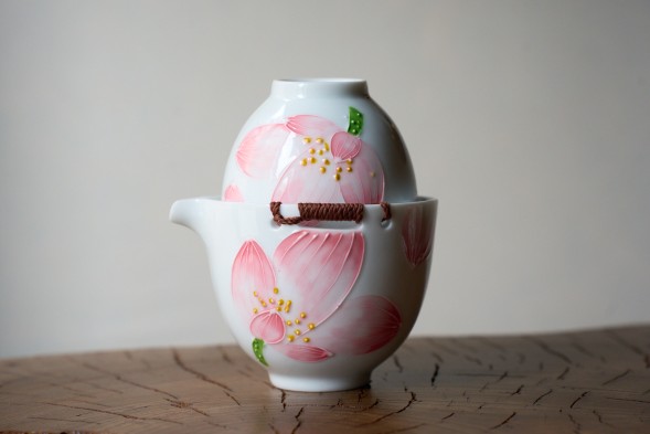 Набор посуды походный #255, керамика , 4 предмета.