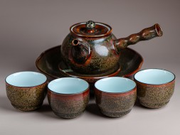 Набор посуды подарочный #215, керамика , 9 предметов.