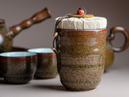 Набор посуды подарочный #215, керамика , 9 предметов.