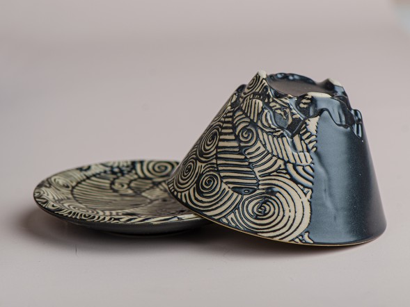 Набор посуды подарочный #216, керамика , 18 предметов.