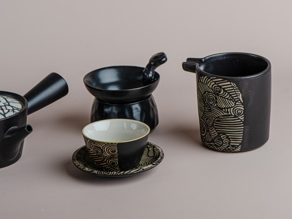 Набор посуды подарочный #216, керамика , 18 предметов.